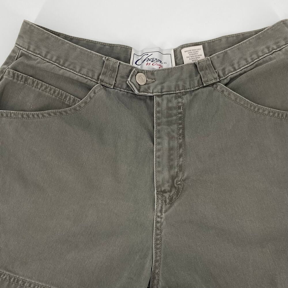 Chazzz By Charles Ghanian army green shorts 13 - Picture 2 of 5